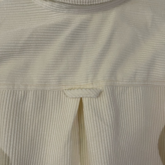 Urban Outfitters BDG Charly Corduroy Button-Down Shirt/Jacket, size L, Cream - Picture 14 of 14